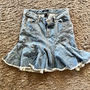Express Jean skirt